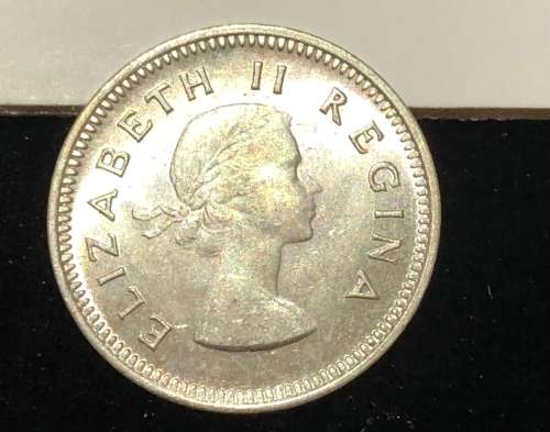 1954 SA Silver 3d (UNC)