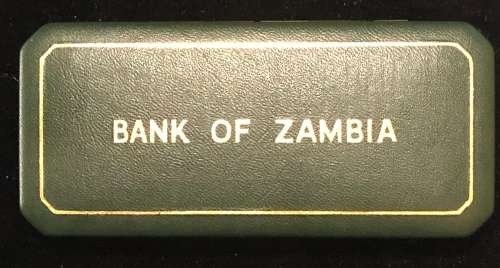 1964 Bank Of Zambia Three Coin Set.