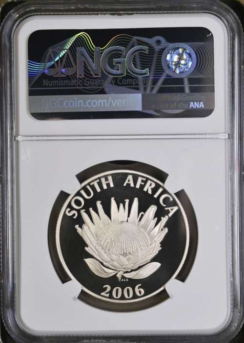 2006 Desmond Tutu SILVER R1 (PF70)