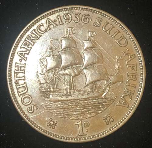 1936 SA One Penny