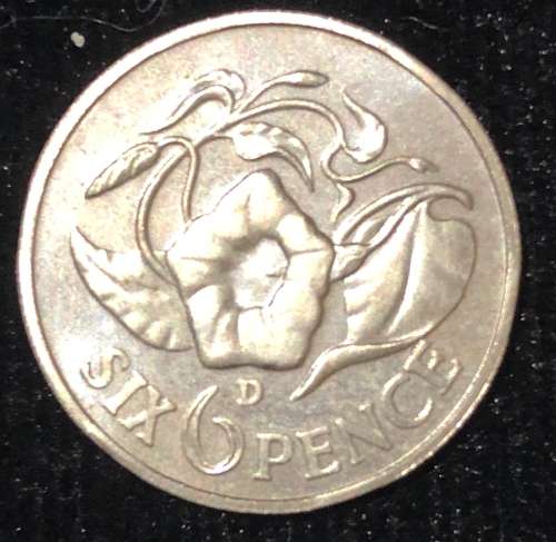 1964 Bank Of Zambia Three Coin Set.