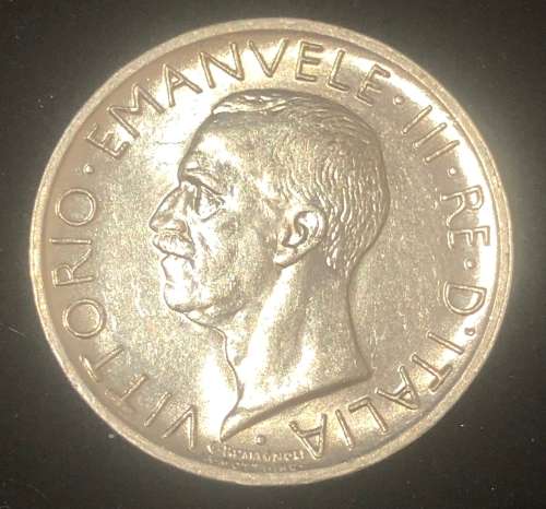 1930 Silver 5 Lire