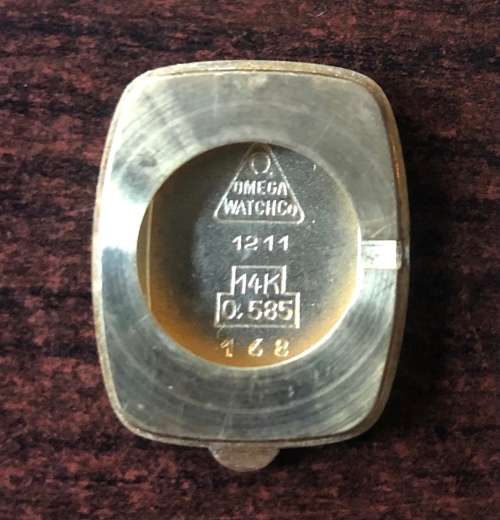 Vintage OMEGA 14k Gold Ladies Dress Watch