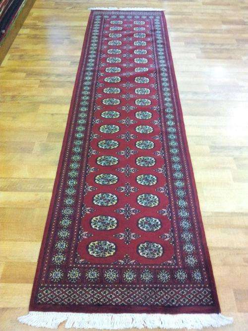 PERSIAN/ORIENTAL CARPETS & RUGS: SUPER FINE MORI BUKHARA - 298x79
