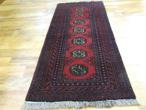 PERSIAN CARPETS: AFGHAN AGCHA RUG - 150x60