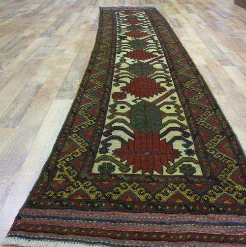 PERSIAN AND ORIENTAL RUGS: TAIMINI KILIM RUG 337x70