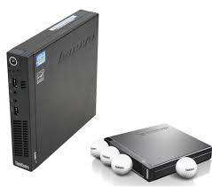 Lenovo ThinkCentre M72e - Core i3 3220T 2.8 GHz - 4 GB - 250 GB+POWER SUPPLY