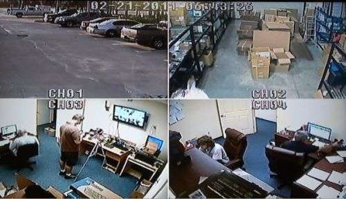720p Wireless Ip Camera Cctv Security Surveillance System Nvr Kit-4ch