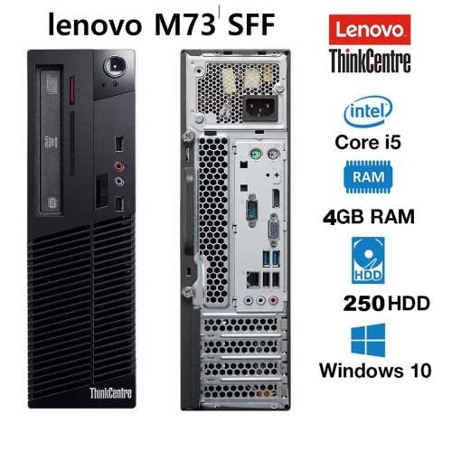 Lenovo M73 Small Form Factor,i5 4430, 250GB HDD, 8GB Ram, (refurbished)