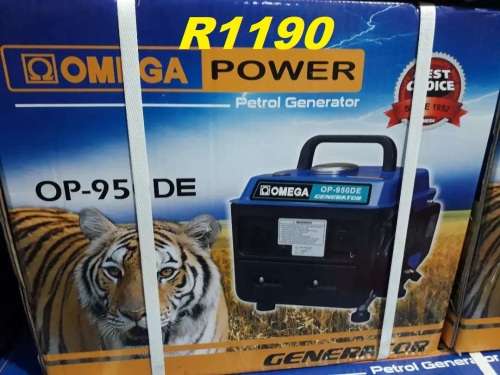 OMEGA 2 Stroke Generator OP-950DC  OMEGA 950DC  Max. Power: 1100W  Output: AC220v,  DC12vForce Air-C