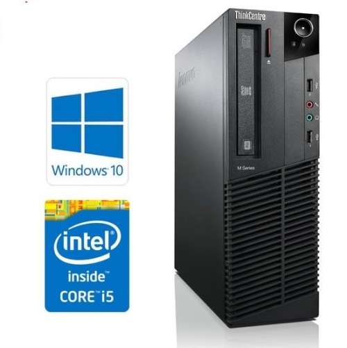 Lenovo Thinkcentre M72 Intel i5- 3.20GHz 4GB Ram 250GB HDD Windows 10 Pro