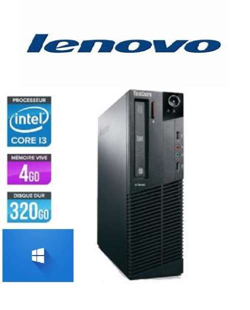 LENOVO thinkcenter M82 , INTEL CORE I3 3.0 GHZ, 4GB RAM, 250GB HDD, DVD, WINDOWS  (UPGRA