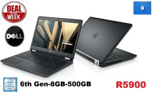 Dell Latitude E5470 Business Laptop | Intel Core 6th Generation i5-6300U | 8 GB DDR4 | 500 GB