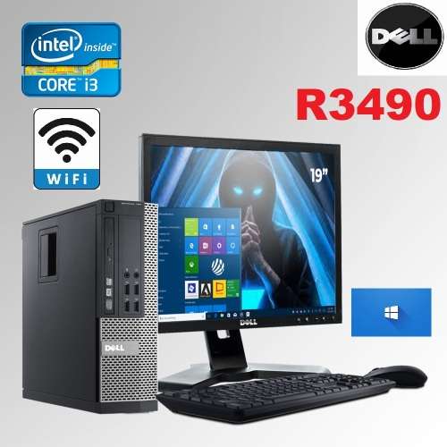 DELL OPTIPLEX 3010 - CORE I3.-. 4GB RAM DDR3, 500GB HDD+ 19` LCD