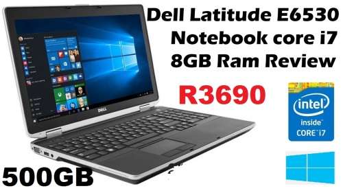 Dell Latitude E6530 Intel Quad Core i7-3740QM 2.70GHz CPU / 15.6` UltraSharp HD LED Screen / NVidia