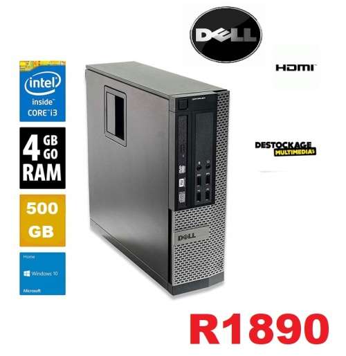 DELL OPTIPLEX 3010 DESKTOP CORE I3   INTEL CORE I3  3.4GHZ 4GO 500GO DVDRW INTEL HD GRAPHICS WINDOWS