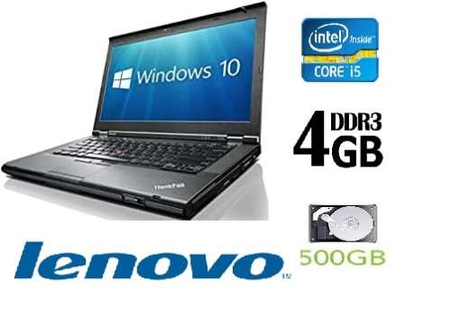 laptop- Lenovo Thinkpad T430 Intel Core i5-3230M 2.60GHz CPU / 4GB DDR3 RAM / 500GB HDD