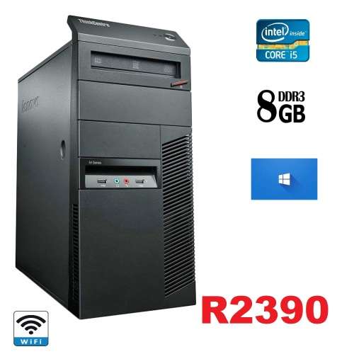 Lenovo  - Intel Core i5-3470 (3.2GHz) - 8GB DDR3 - 500GBHDD -450w psu