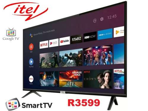 ITEL Smart TV 40 Full HD LED  40Smart Android - Wi-Fi HDR