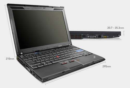 Lenovo ThinkPad X201/core i7 2.67ghz/4gig ddr 3/500 gig hdd/12.1" webcam