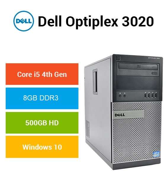 Dell OptiPlex 3020 CORE I5-8GB-500GB