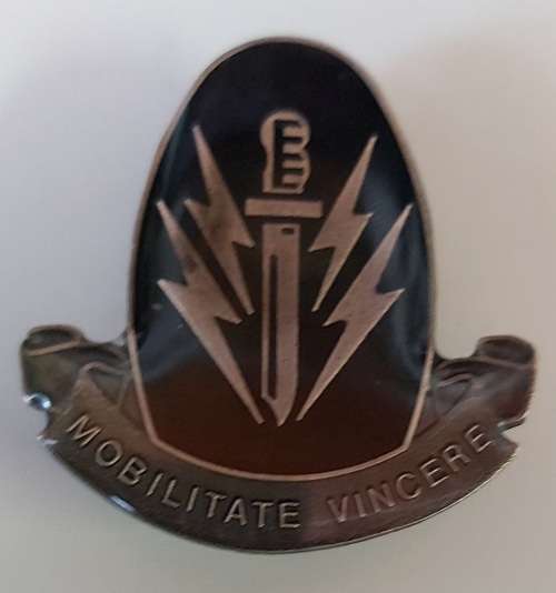 61 Mech beret badge