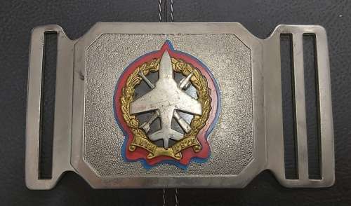 SADF ANTI AIRCRAFT Belt Buckle