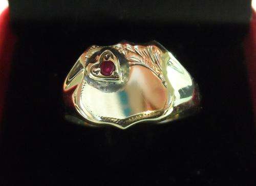 STUNNING MENS 9ct GOLD RING! GOOD CONDITION!!
