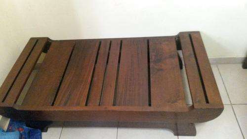 Coffe table (Kiaat hout)