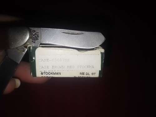 WR CASE 3 Blade Stockman Pocket Knife