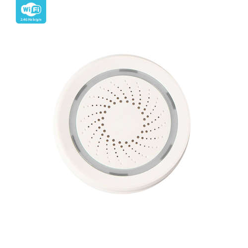 WIFI Control 100dB Siren Alarm Sensor System Supported by Android and IOS Devices