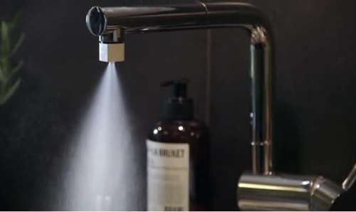 Mist/Sprinkle Flow Aerator For Tap & Faucets 80% Water Saving(Dual thread Design)(Chrome Plated)