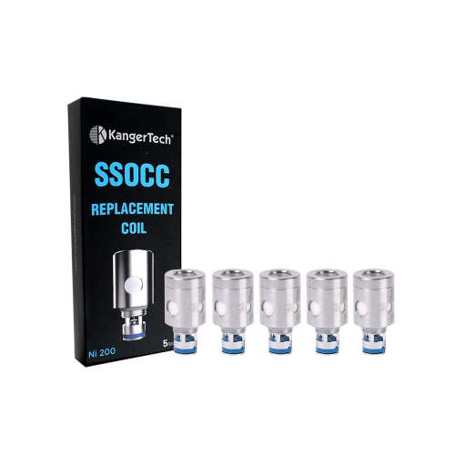 Authentic Kanger SSOCC (Ni200 Coil 0.15ohm) (5 Pack) Quantity Discount Available