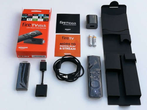 Fire TV Stick Streaming Media Player with Alexa built in, includes Alexa Voice Remote, HD 1080P 2016