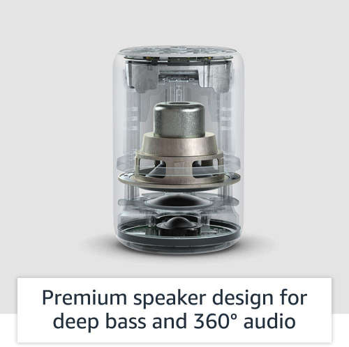 Echo Plus (3rd Gen) - Premium sound with built-in smart home hub - Charcoal