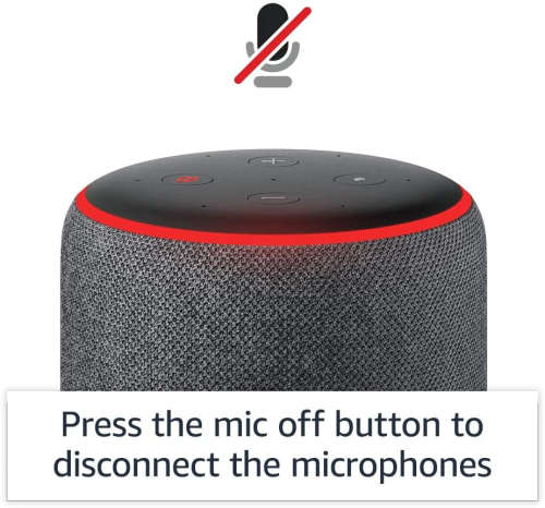 Echo Plus (3rd Gen) - Premium sound with built-in smart home hub - Charcoal