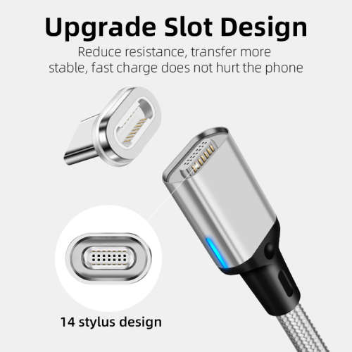 Magnetic Cable PD 20V 5A 100W Macbook Laptop Mobile Ultra Fast Charging and Data 1.8m Type C to C