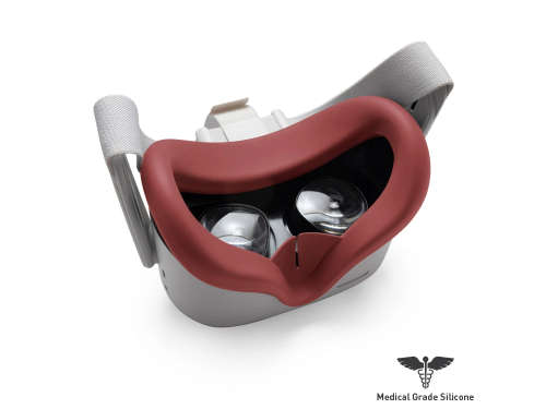 VR Cover Silicone Cover Red for Oculus Quest 2