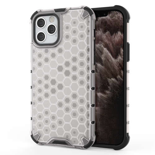 Apple Iphone 11 Series 12 Series Shockproof Honeycomb Cover - Transparent **Sale**