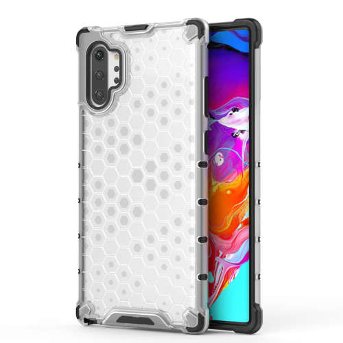 Samsung Galaxy Note 10 Note 10 Plus Shockproof Honeycomb Cover - Transparent **Sale**