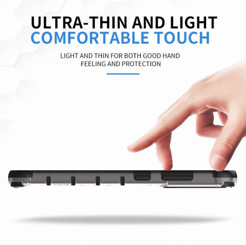 Samsung Galaxy A32 A52 A72 Shockproof Honeycomb Cover - Transparent **Sale**