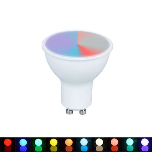 WIFI Control Smart Life Tuya RGB CCT 4W GU10 LED Downlight Bulb