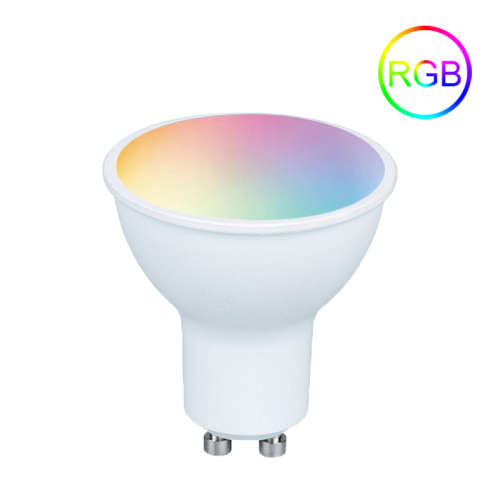 WIFI Control Smart Life Tuya RGB CCT 4W GU10 LED Downlight Bulb