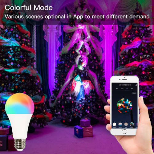 Smart Life Tuya Bluetooth RGB CCT 9W E27 LED Bulb