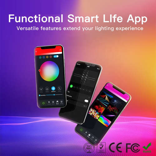 WIFI Control Smart Life Tuya 5M RGB LED String Fairy Lights