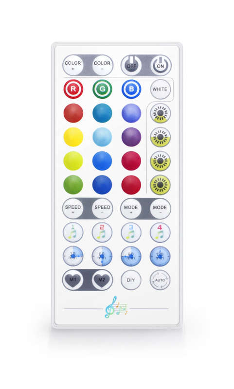 WIFI Control Smart Life Tuya IR/WiFi Controller Control Music 10m RGB LED Strip Kit