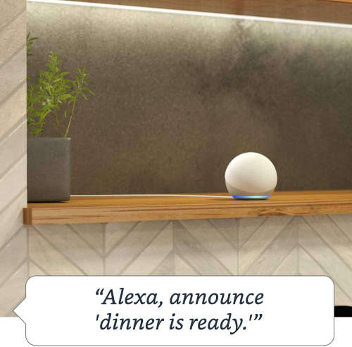 Echo Dot (4th Gen) | Smart speaker with Alexa | Twilight Blue *Sale*
