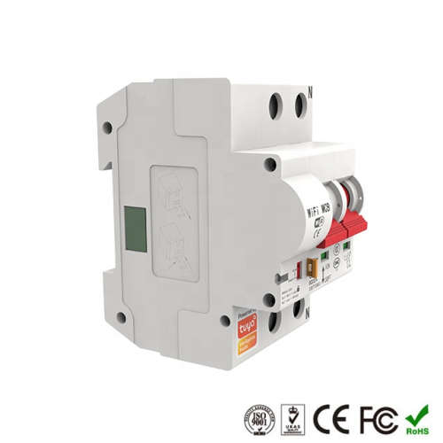 WIFI Control Smart Life Tuya 2P 40A 8800W MCB Switch Circuit Breaker