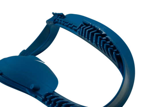 VR Cover Fitness Facial Interface and Foam Set for Oculus Quest 2 (Dark Blue and Black)