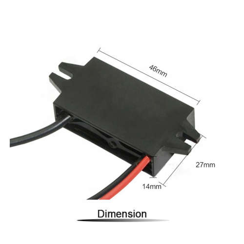 12V / 24V DC to 5V 3A DC Converter Dual USB Output (15W Max)